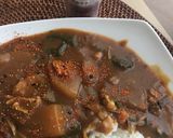 大根葉たっぷり和風サバ缶カレー作り方7写真