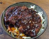 味噌かつ煮込み丼作り方7写真
