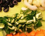 お野菜たっぷり！あったかトマトスープ★作り方1写真