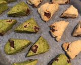 【簡単・おやつ】抹茶チョコスコーン作り方7写真