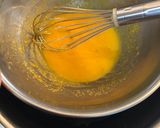 濃厚レモンカルボナーラ✩湯煎でダマなし！作り方3写真