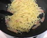濃厚レモンカルボナーラ✩湯煎でダマなし！作り方7写真
