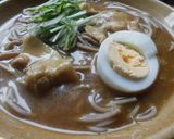 カレー蕎麦♪作り方4写真