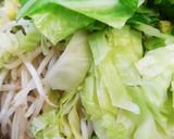 野菜をしっかり…塩焼きそば作り方1写真