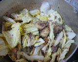 白菜・合挽ミンチ麩のすき焼き風煮♪作り方4写真