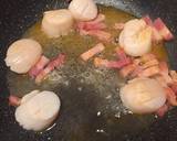 ホタテとベーコンのトマトソースパスタ作り方4写真