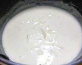 カレーピラフのオムライス～クリームソース作り方4写真