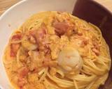 ホタテとベーコンのトマトソースパスタ作り方11写真