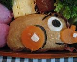キャラ弁☆アンパンマン号弁当作り方3写真