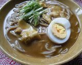 カレー蕎麦♪作り方6写真