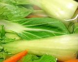 簡単！豚バラチンゲン菜炒め作り方2写真