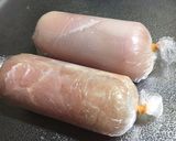 鳥ハムのヨールキンク(クリスマスハム)作り方2写真