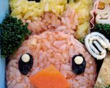 キャラ弁☆　アチャモ弁当作り方3写真