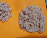 ふりかけ活用!ゆかり風味の和風ナゲット作り方1写真
