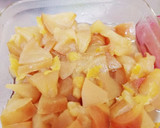 マクロビ☆りんごとゆずの和風コンポート作り方4写真