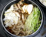 簡単！すき焼きうどん作り方1写真