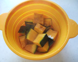 レンジで簡単☆和風かぼちゃの胡麻サラダ作り方1写真