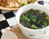 ほうれん草と韓国海苔のクイックスープ作り方2写真