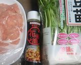花椒油で、豆苗と豚ロースのおかか焼き作り方1写真