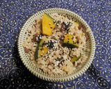 時短でかぼちゃと小豆の炊き込みご飯作り方7写真