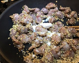 素揚げ砂肝の粒胡椒甘旨醤油炒め作り方6写真