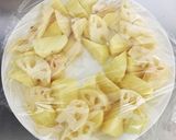 蓮根入り♪ジャーマンポテト作り方2写真