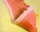 漏れない裏技☆三角肉巻きチーズ作り方3写真