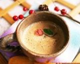 甘酒と林檎の桜の花スムージー作り方8写真