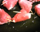 漏れない裏技☆三角肉巻きチーズ作り方5写真