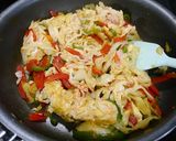 簡単!かに玉キャベツのタイ風炒め作り方4写真