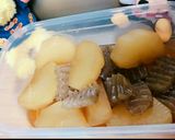 大根と蒟蒻の簡単煮物(レンジと鍋)作り方7写真