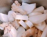 照り照り♪簡単!安い!大根と手羽元の煮物作り方2写真