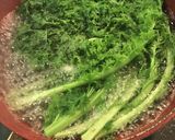 わさび菜のお浸し作り方1写真