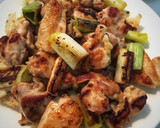 ご飯がすすむ♪鶏肉と長ネギの甘辛炒め作り方3写真