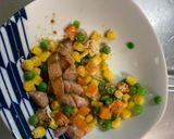 レンジ洋風オイトマト味オムライス弁当作り方4写真
