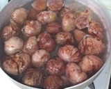 栗の渋皮煮作り方3写真