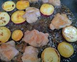 時短簡単夕飯主菜！鶏もも肉と薩摩芋の照り焼き弁当作り方8写真