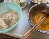 満足！鶏胸肉と野菜➕スイーツ揚げ物作り方4写真