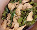 焼き万願寺唐辛子と油揚げ煮作り方4写真