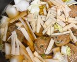改訂版 肉団子と白菜と筍の春雨のうま煮作り方7写真