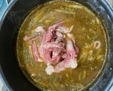 鍋の残りスープで和風グリーンカレー作り方5写真