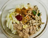 ワンボールレンジ、かぼちゃのツナカレー煮作り方3写真