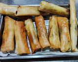 切って巻くだけの野菜春巻き作り方7写真