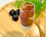 簡単カフェ気分♪ レモンポセットの葡萄ゼリーのせ作り方8写真