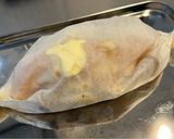 鮭はらすとキノコの味噌バターホイル焼き作り方6写真