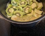 紅茶香る☘︎なすとキウイの冷たいスープ作り方6写真