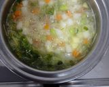ヤマキ白だし野菜たっぷりスープ作り方57写真