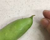 ★豆が飛び出す　そら豆の塩ゆで　茹で方作り方2写真