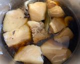 お箸で崩れるとろとろ豚の焼かない角煮作り方8写真