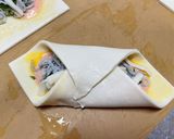 お弁当⭐︎冷凍パイシートでしらす明太パイ作り方9写真